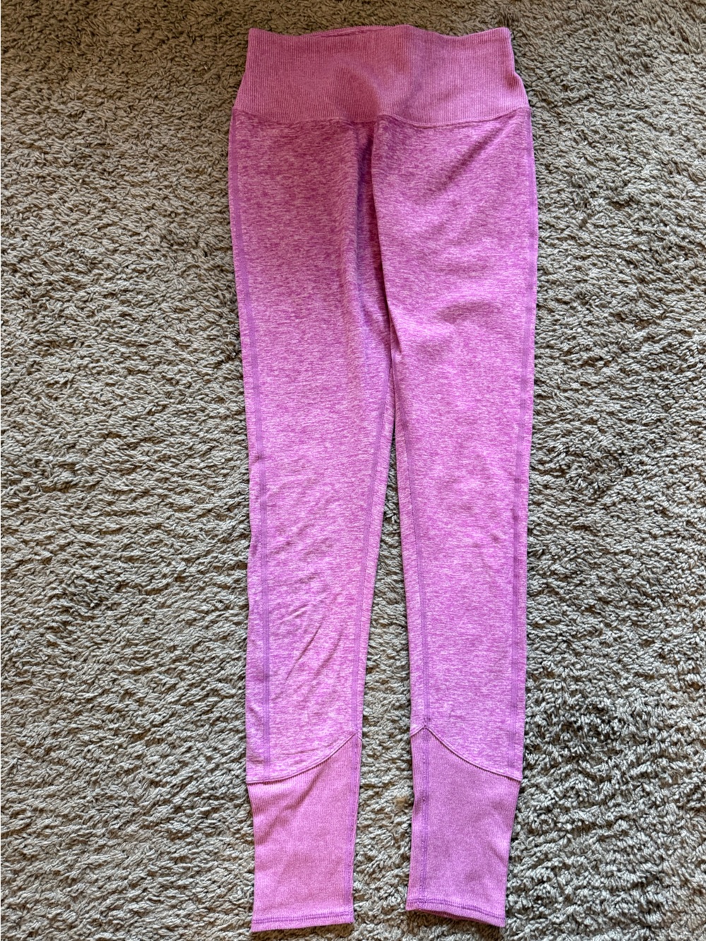 ALO Yoga High-Waist Alosoft Lounge Legging - Electric Violet Heather Size Medium